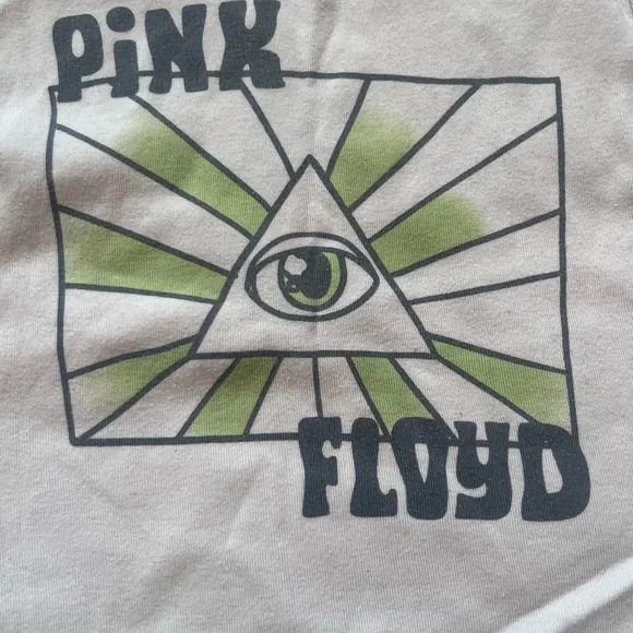 Pink Floyd Graphic Tee AE Band Tee- Cream - Picture 2 of 3